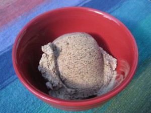 Mexican chocolate ice cream